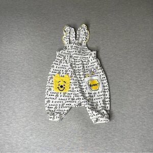 Disney Winnie the Pooh Vintage Baby Romper Onesie (0-3M)